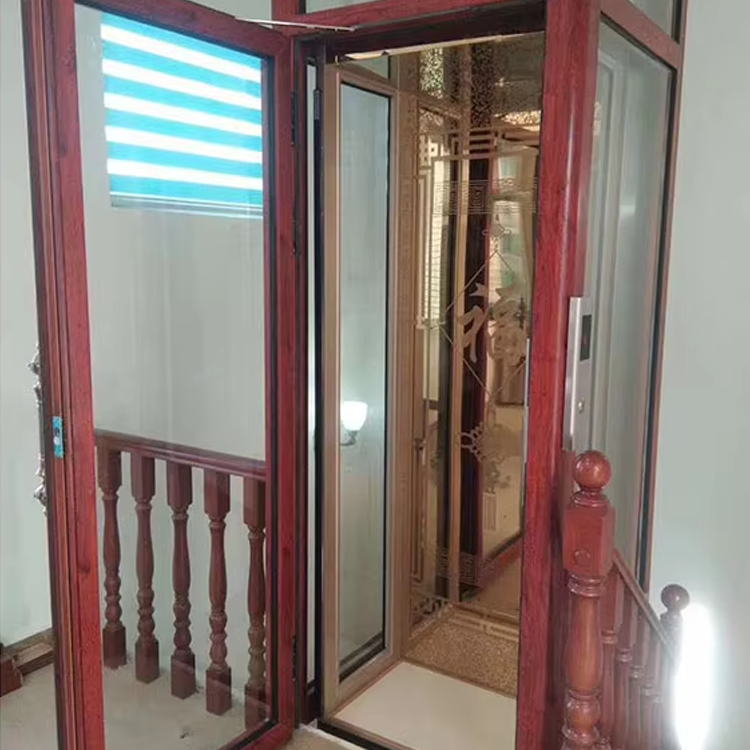 VTEV106 Ascensores Elevadores Ev Modernizasyonu için Yüksek Kaliteli Villa Asansörü