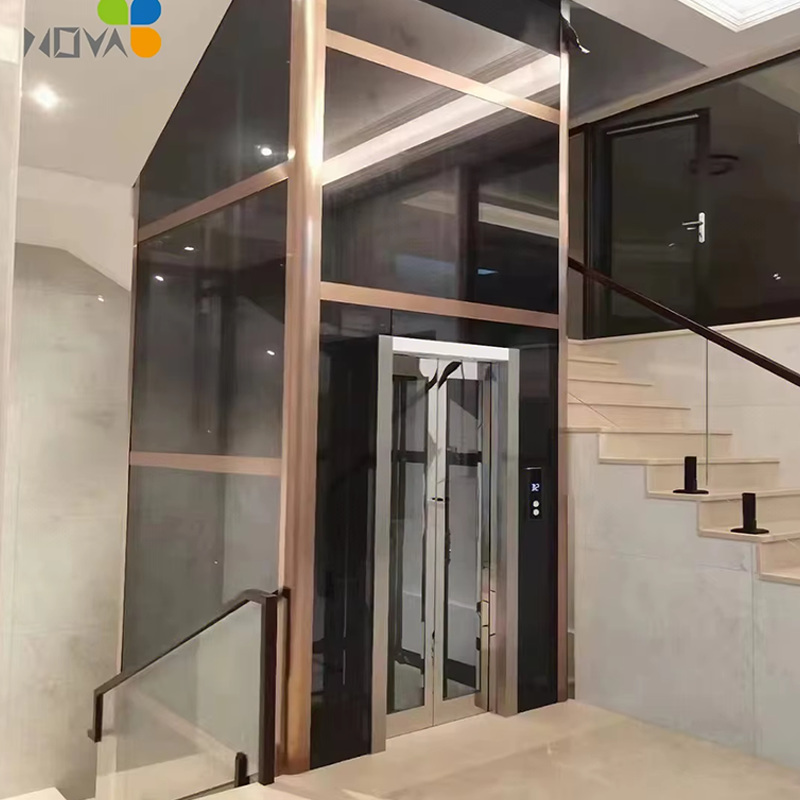 VTEV106 Ascensores Elevadores Ev Modernizasyonu için Yüksek Kaliteli Villa Asansörü