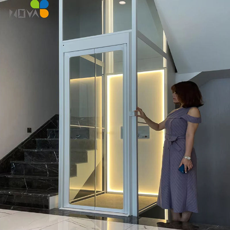VTEV106 Ascensores Elevadores Ev Modernizasyonu için Yüksek Kaliteli Villa Asansörü