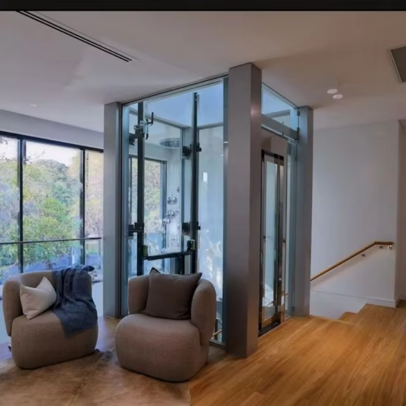 VTEV108 Ascensores Elevadores Aile Evi Kurulumu için Güvenli ve Güvenilir Villa Asansörü