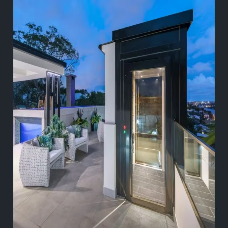 VTEV108 Ascensores Elevadores Aile Evi Kurulumu için Güvenli ve Güvenilir Villa Asansörü