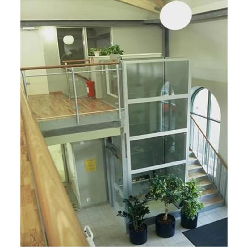 VTEV103 Ascensores Elevadores Konforlu Ev Taşımacılığı için Akıllı Kontrollü Villa Asansörü