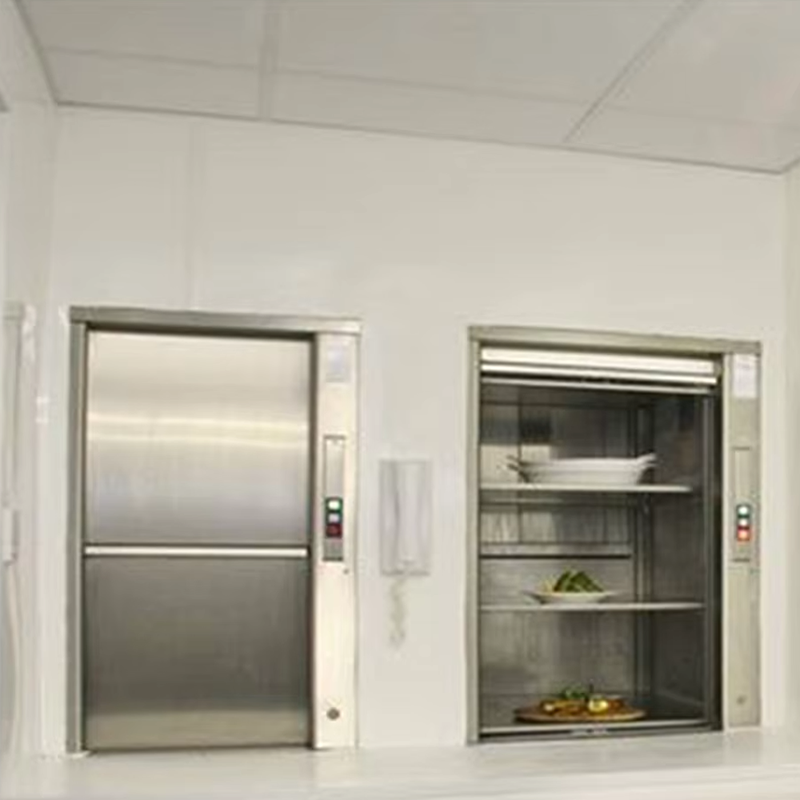 VTEF104 Ascensores Elevadores Sessiz Çalışmalı Kompakt Mutfak Gıda Asansörü