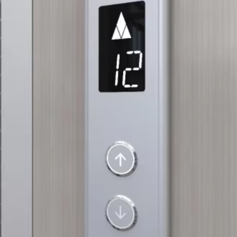 VTSP332 Asansör Parçaları LED Işıklı Kare Buton