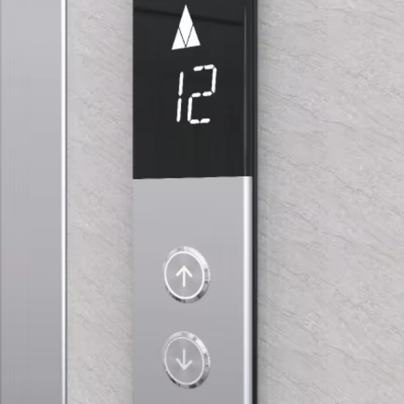 VTSP332 Asansör Parçaları LED Işıklı Kare Buton