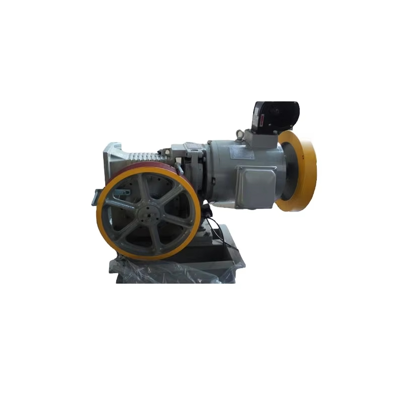 VTSP243 Dişli Asansör Çekiş Makinesi Paslanmaz Çelik Asansör 630KG_800KG_1000KG_YJ200A_8-13 Kişi