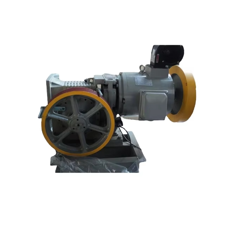 VTSP249 YJ320 1000Kg Yolcu Asansör Çekiş Motoru Dişli Çekiş Makinası