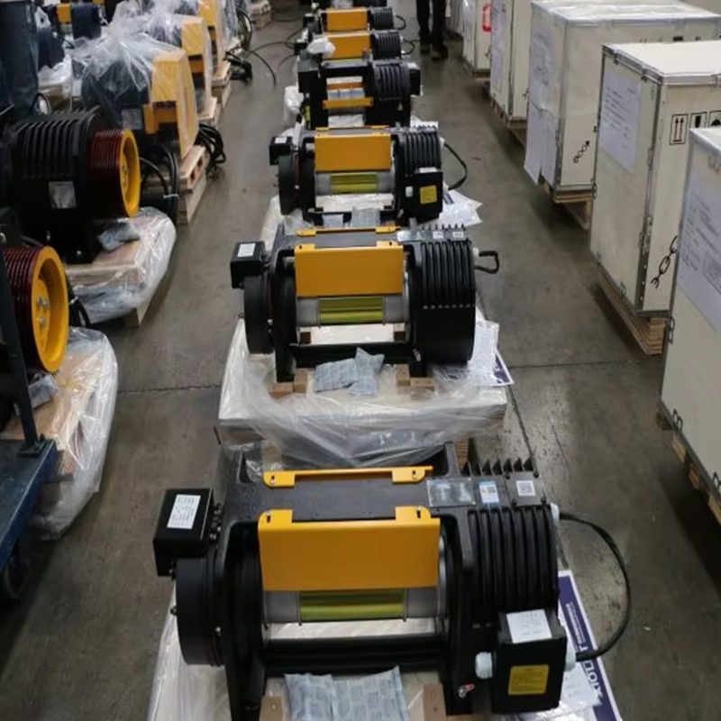 VTSP238 Montanari Dişlisiz Çekiş Makinası MCG100 Kaldırma Motoru 320-630KGS Motor Motoru