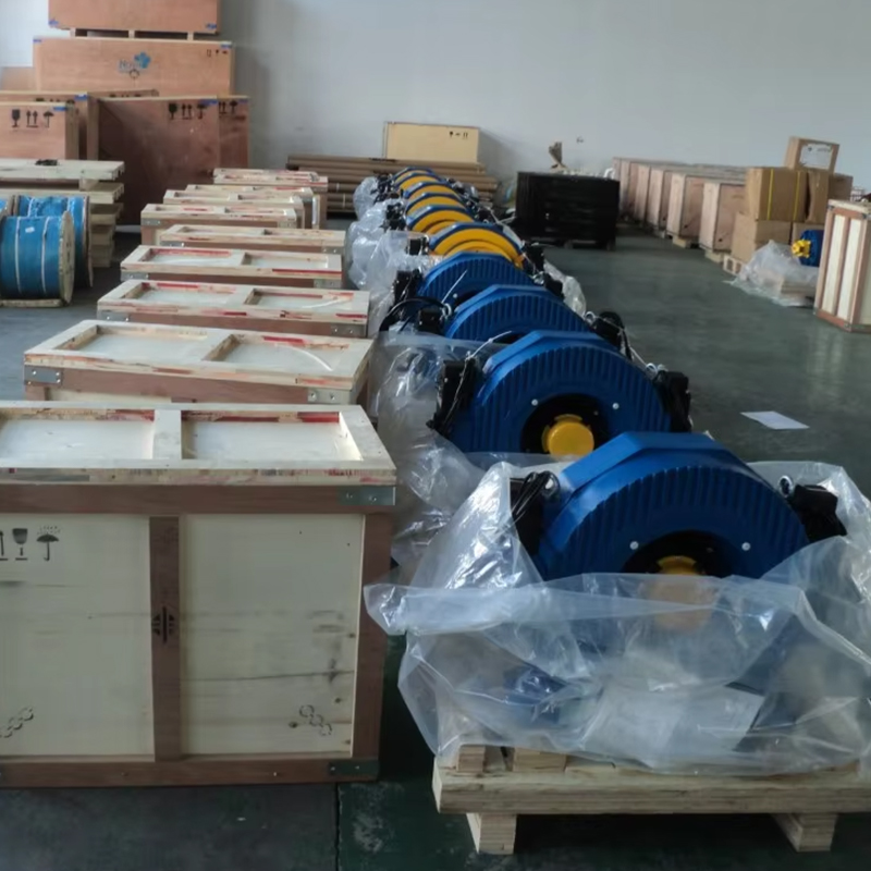 VTSP238 Montanari Dişlisiz Çekiş Makinası MCG100 Kaldırma Motoru 320-630KGS Motor Motoru