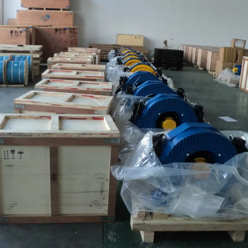 VTSP234 Montanari Dişlisiz Çekiş Makinesi MCG350 Kaldırma Motoru 2000-2500KGS Motor Motoru