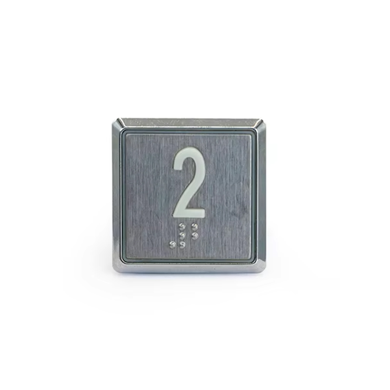 VTSP361 Asansör Parçaları Asansör Basma Düğmesi_Kaldırma Düğmesi ile Braille