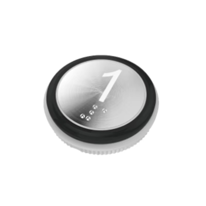 VTSP359 Çin Sıcak Satış BST Asansör Sıfırlama 22mm Siyah Itme LED Paslanmaz Çelik Su Geçirmez ISO9001 Sertifikalı 1 Yıl Garanti Modeli